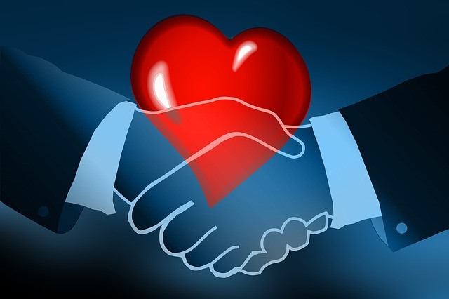 men hand shaking